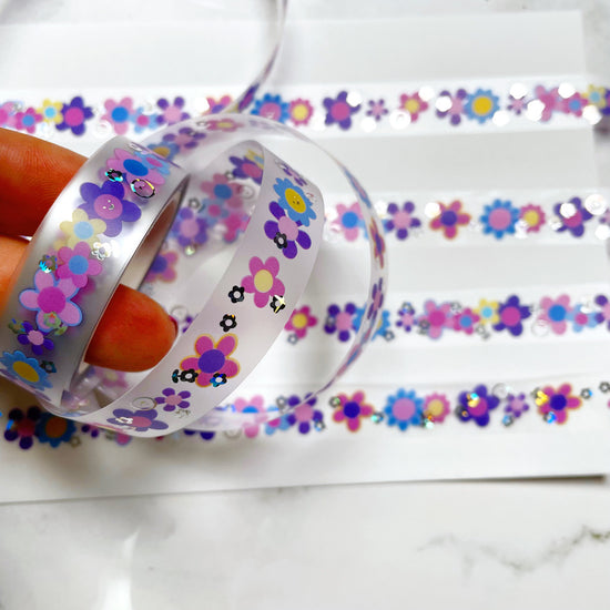 Thepuri Village Flower tape w123