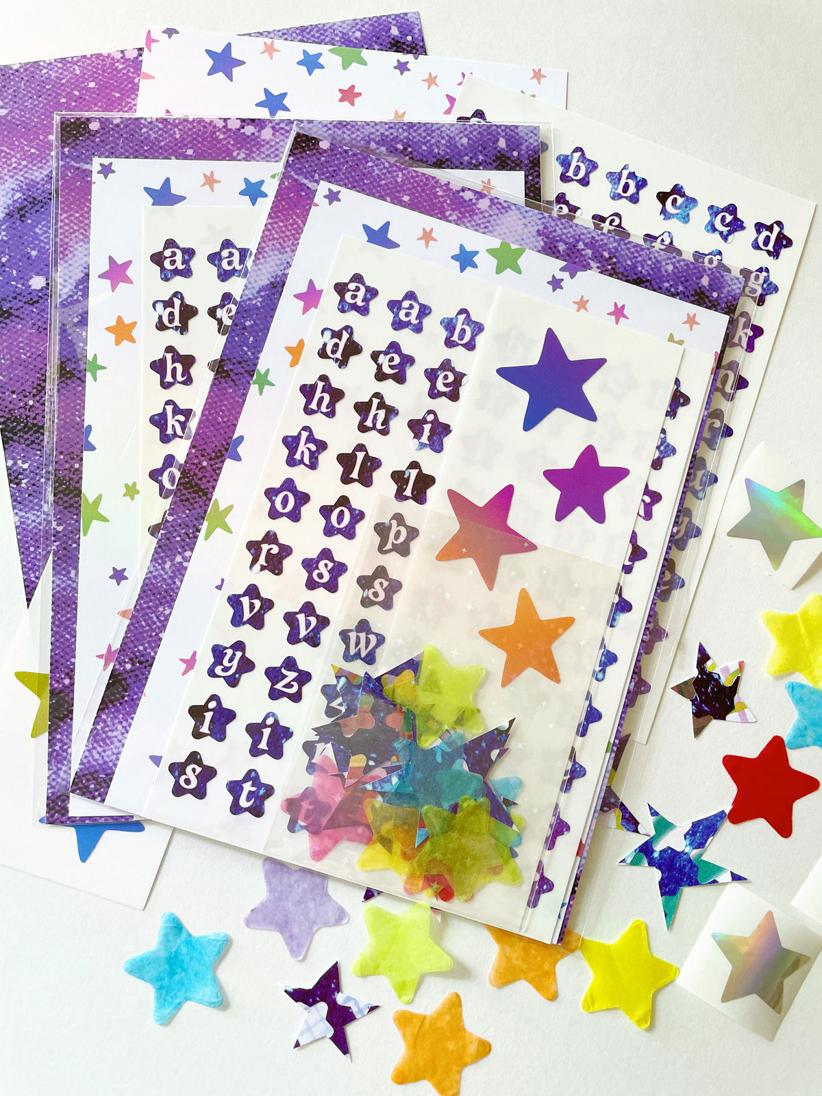 Starry Junk Journal Scrap Kit