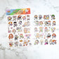RiN! Studio Crowd World (2) sticker sheets B759
