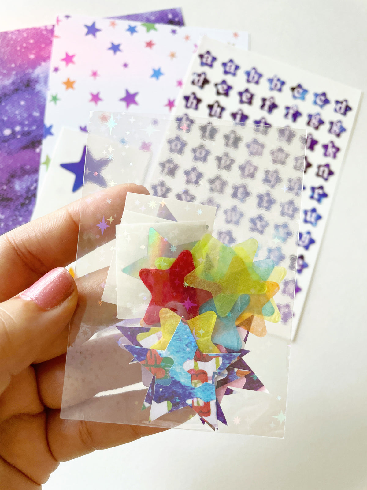 Starry Junk Journal Scrap Kit