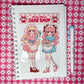 Natsuput Cake Shop Girls sticker set b669