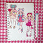 Natsuput Merry Girls sticker set b672