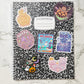 Extra Large Reusable Sticker Book Composition
