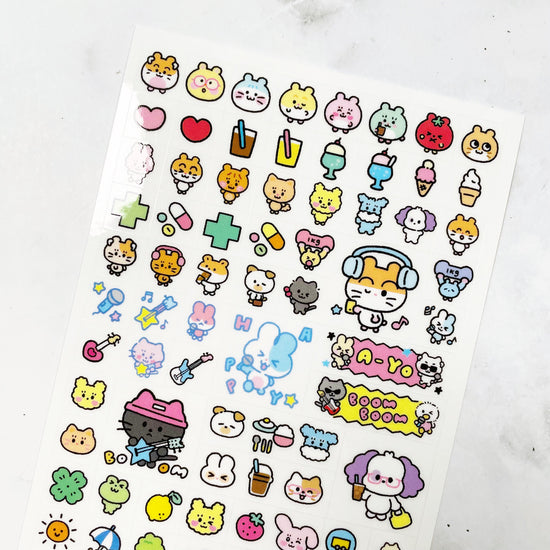 Ppomppom planner stickers stickers b311