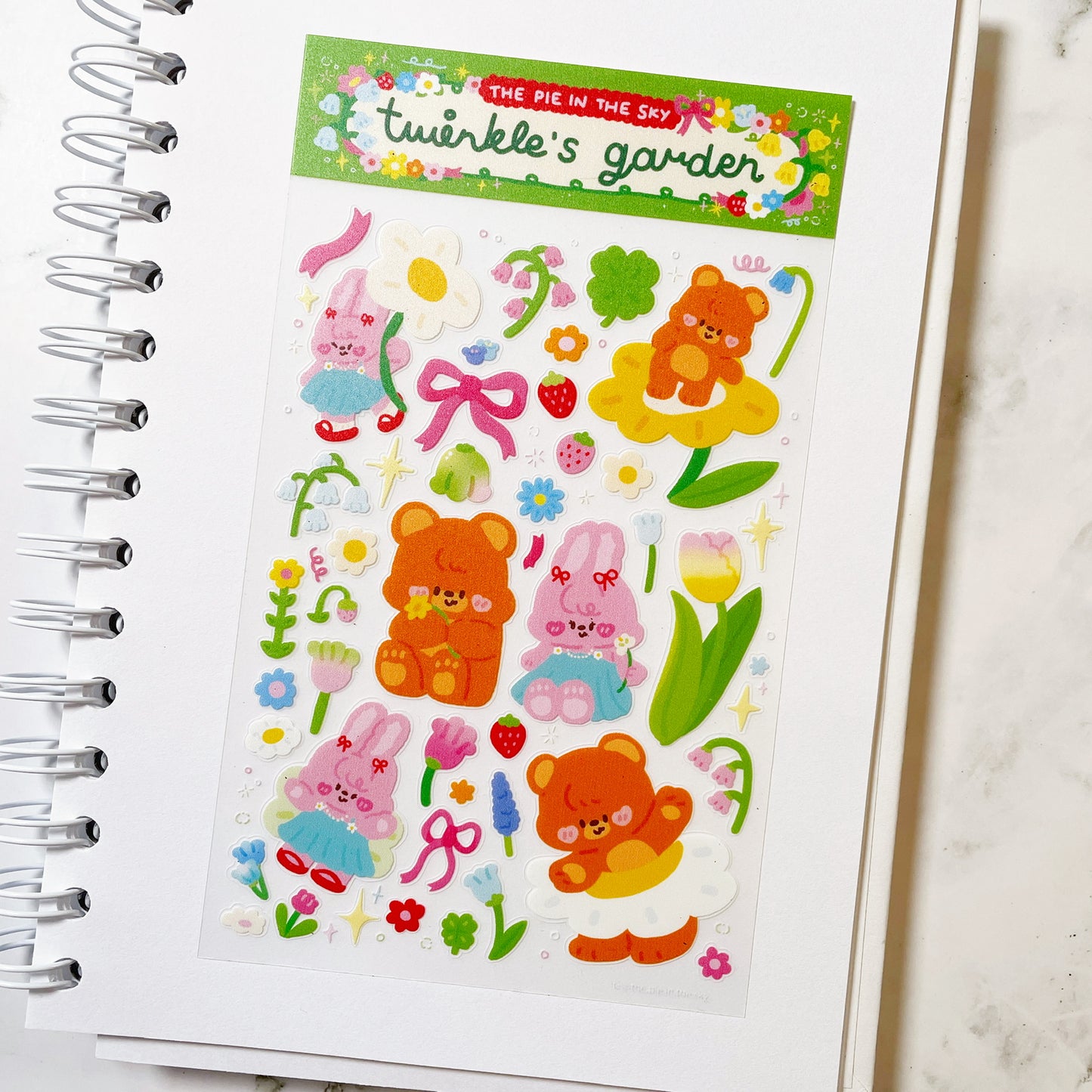 The Pie in the Sky Twinkle's Garden sticker b540
