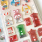 Rainbowholic x Ochame Friends 3D Sticker Air Mail