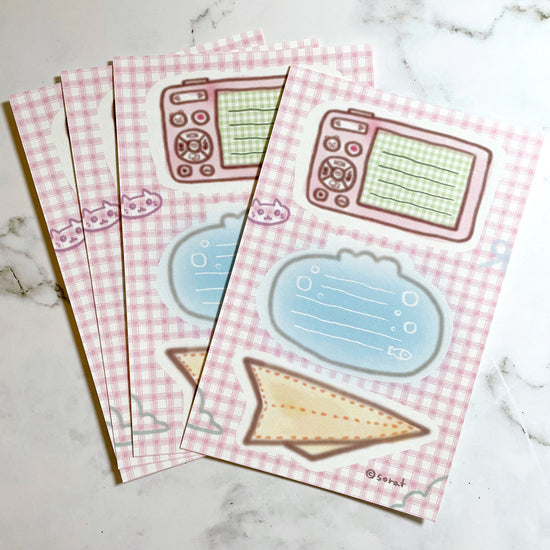 Sorat Memo sticker set b237