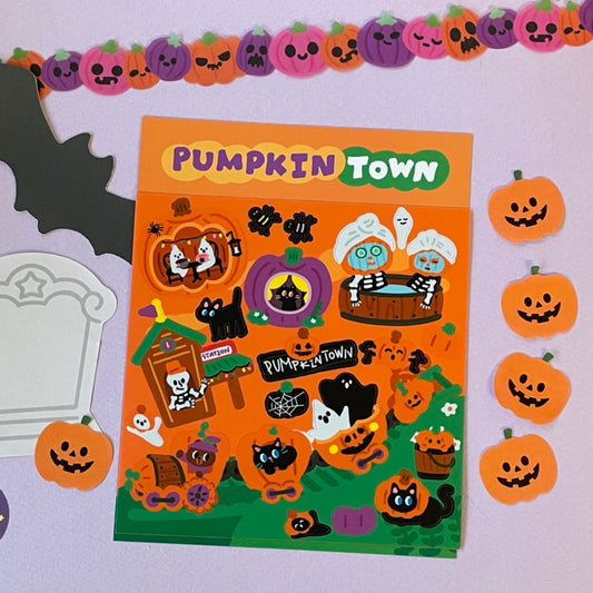 Dingamart Pumpkin Town sticker B648