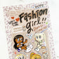 Thepuri Village Fashion Girl sticker sheet b825