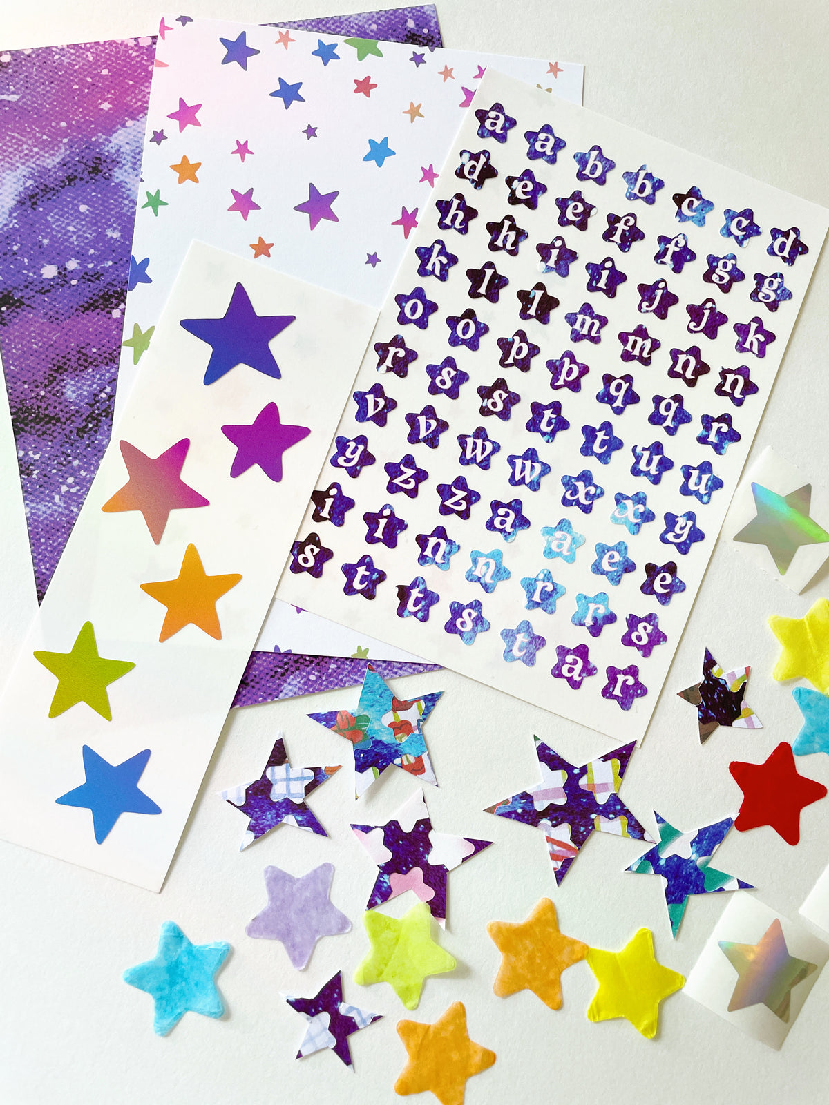 Starry Junk Journal Scrap Kit