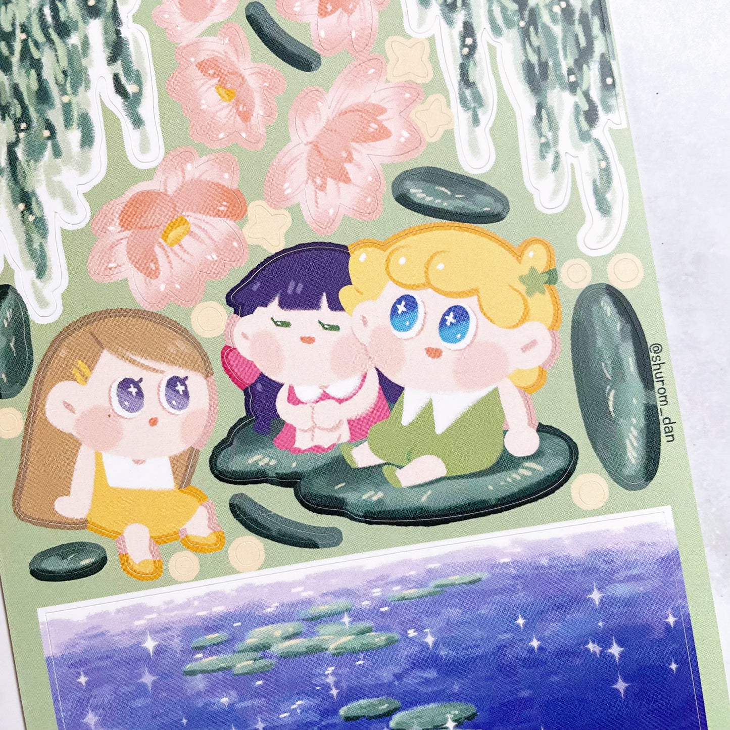 Shuromdan Magic Pond sticker b243