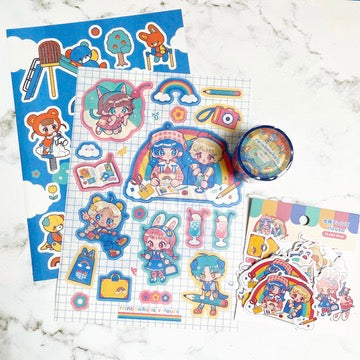 Rainbowholic x Itousa Payground Washi Tape W6