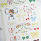 Tometoyou Ribbons sticker B455