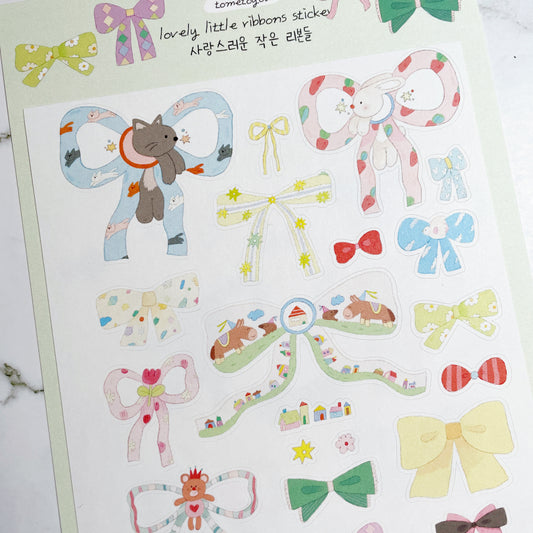 Tometoyou Ribbons sticker B455