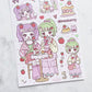 Jiok Strawberry Cake Girls sticker B517