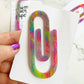 Unicorn Galaxy Jumbo Acrylic Paper Clip