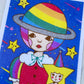 Naoshi Rainbow Planet Art Print 5x7