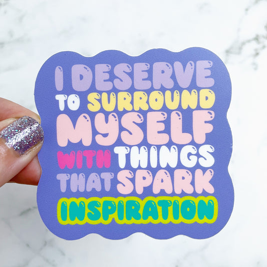 Inspiration vinyl sticker v37
