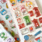 Rainbowholic x Ochame Friends 3D Sticker Air Mail