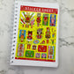 Naoshi Flower Foodies Sticker sheet B569