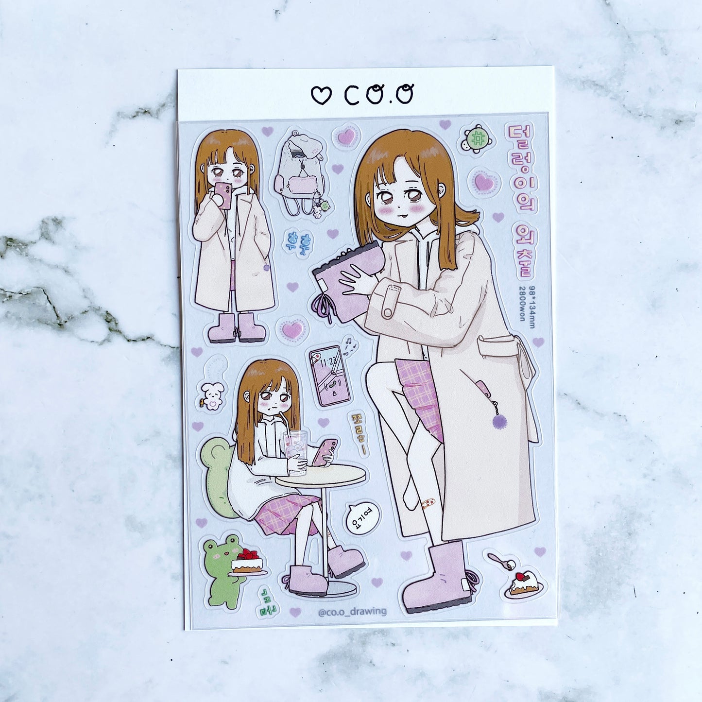 Co.o  Going Out sticker B492