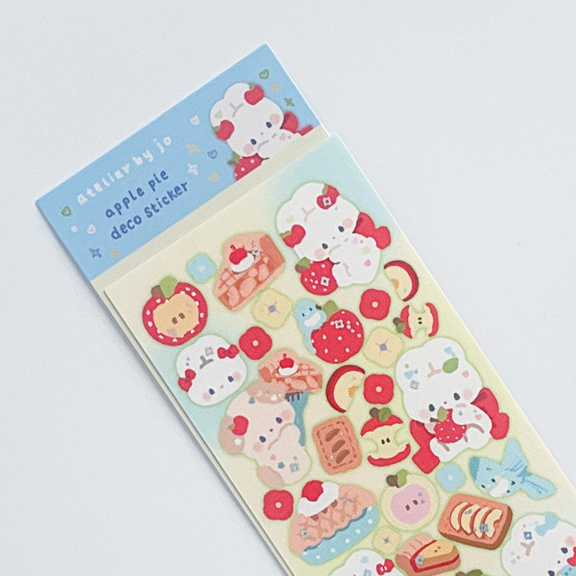 Atelier by Jo Apple Pie Deco Sticker Sheet b852