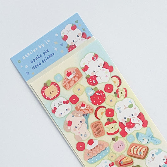 Atelier by Jo Apple Pie Deco Sticker Sheet b852