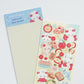 Atelier by Jo Apple Pie Deco Sticker Sheet b852