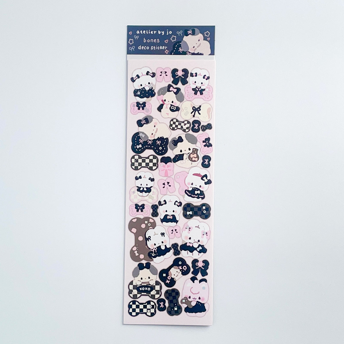 Atelier by Jo Bones Deco Sticker Sheet b849