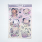Atelier by Jo Enchanted  large washi  sticker sheet b846