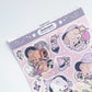 Atelier by Jo Enchanted  large washi  sticker sheet b846