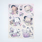 Atelier by Jo Enchanted  large washi  sticker sheet b846