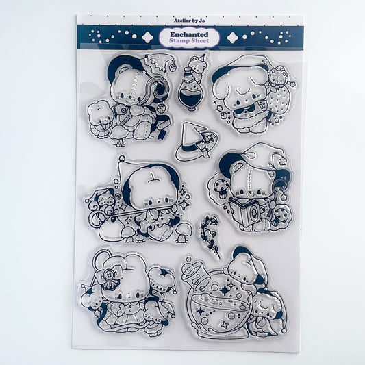 Atelier by Jo Enchanted stamp set