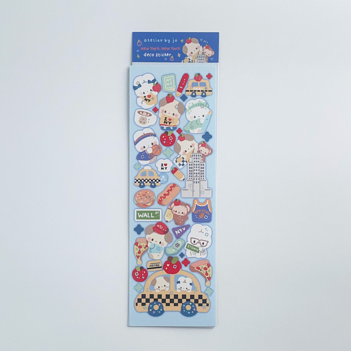 Atelier by Jo New York Deco Sticker Sheet B847