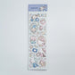 Atelier by Jo Sleepy Stars Deco Sticker Sheet b850