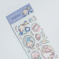 Atelier by Jo Sleepy Stars Deco Sticker Sheet b850