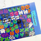 Dingamart Halloween letters sticker b644