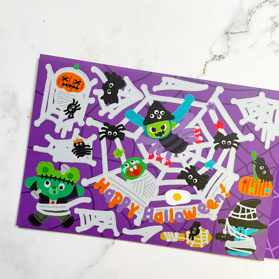 Dingamart Halloween Spider sticker A533