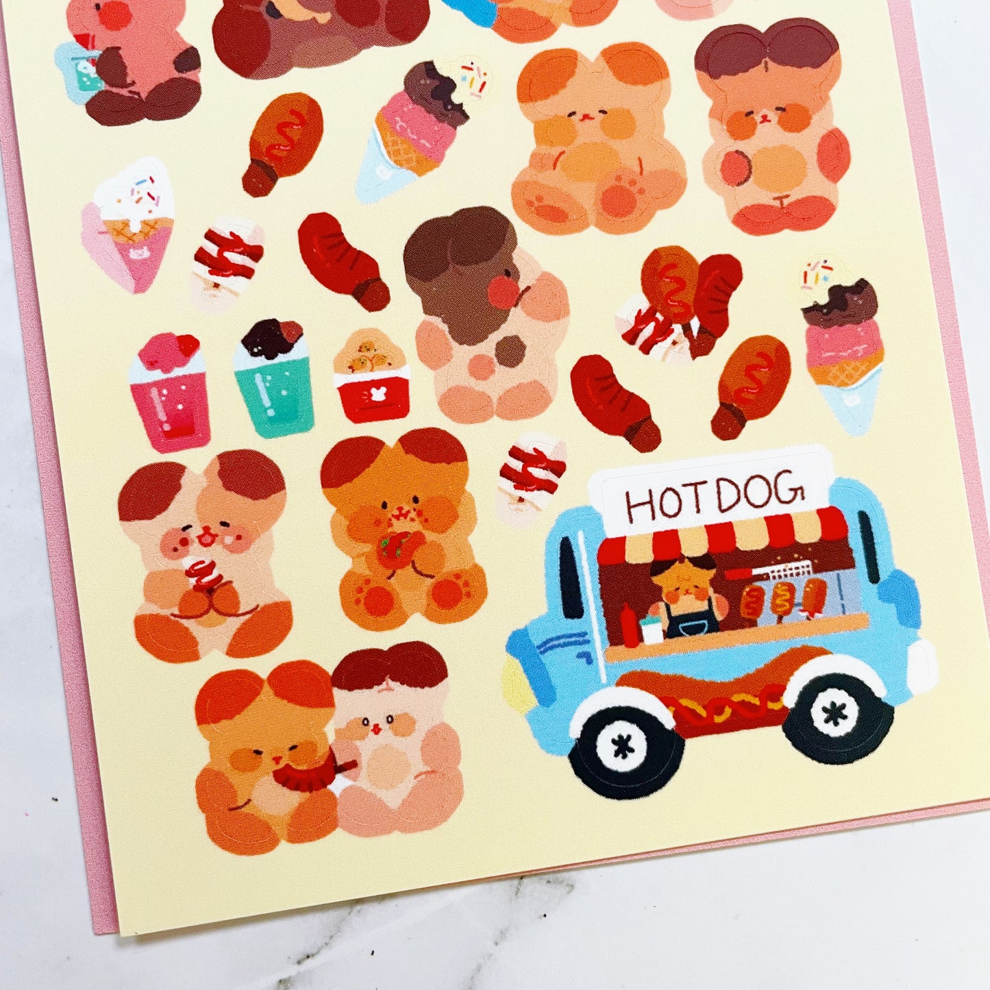 Hamzzi Food Truck sticker a536