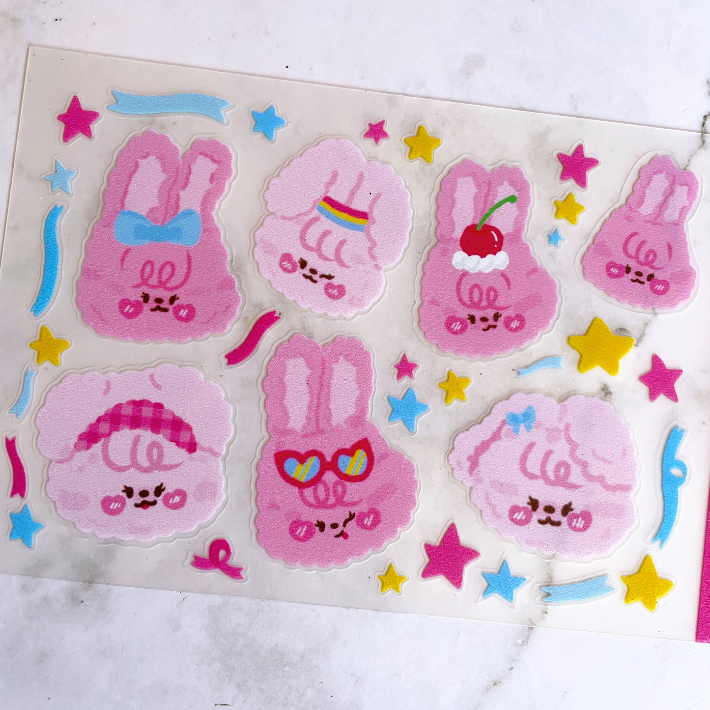 The Pie in the Sky Fluffy sticker b541