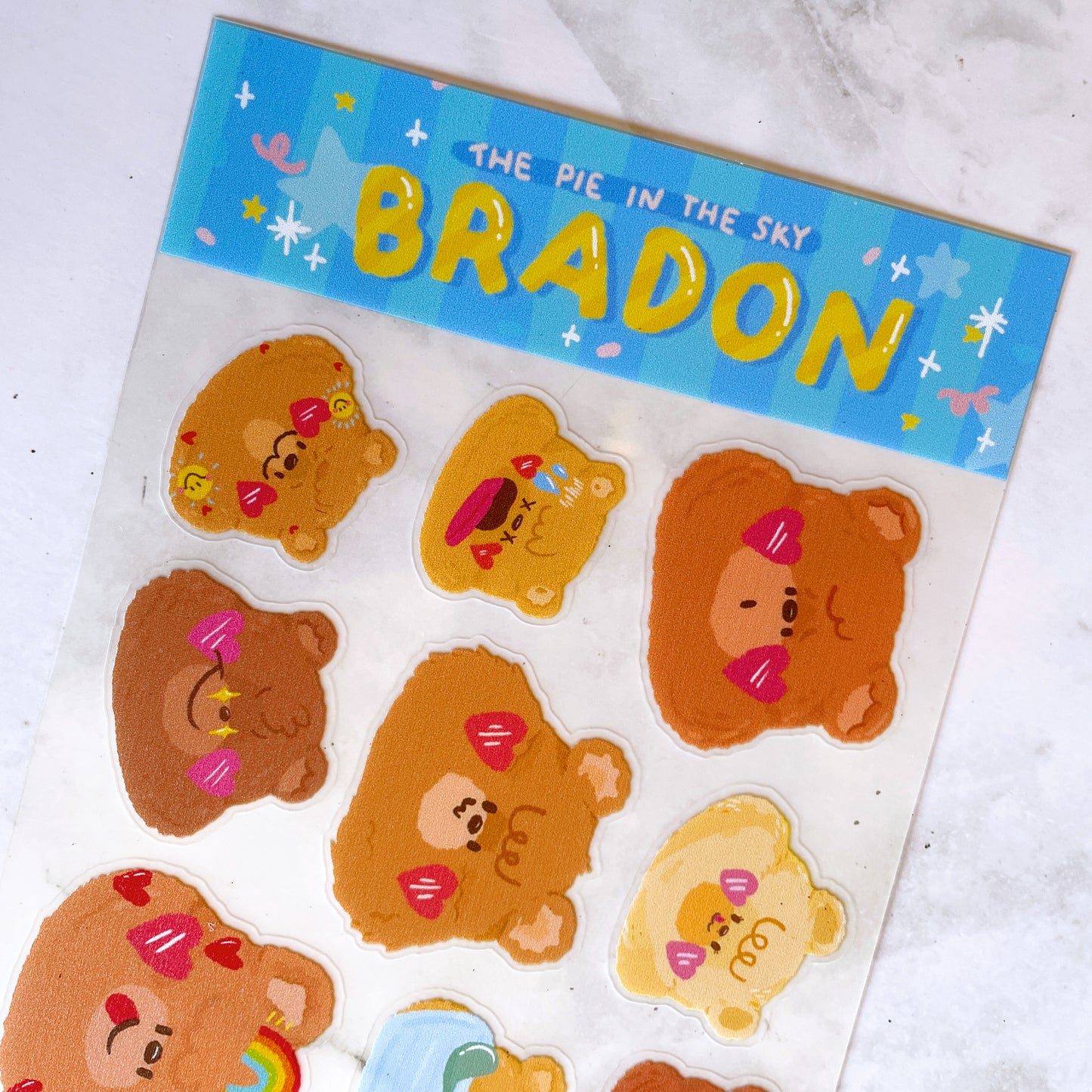 The Pie in the Sky Bradon sticker b542