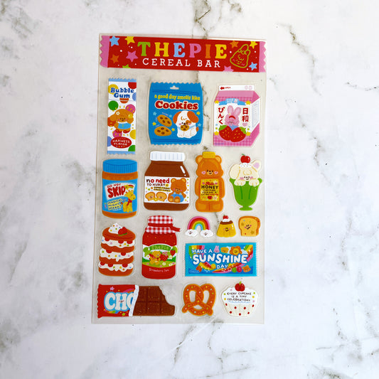 The Pie in the Sky Cereal Bar sticker b740