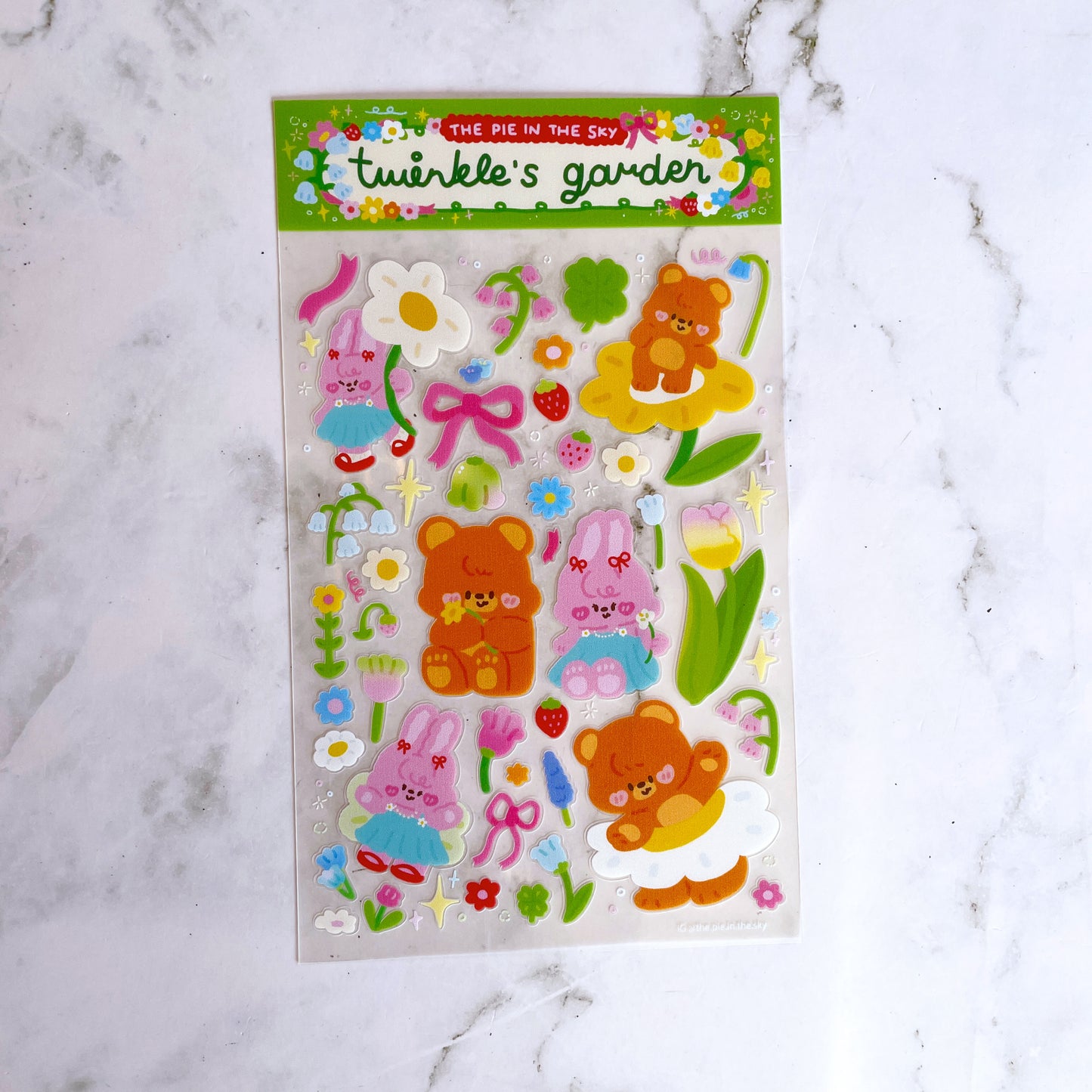 The Pie in the Sky Twinkle's Garden sticker b540