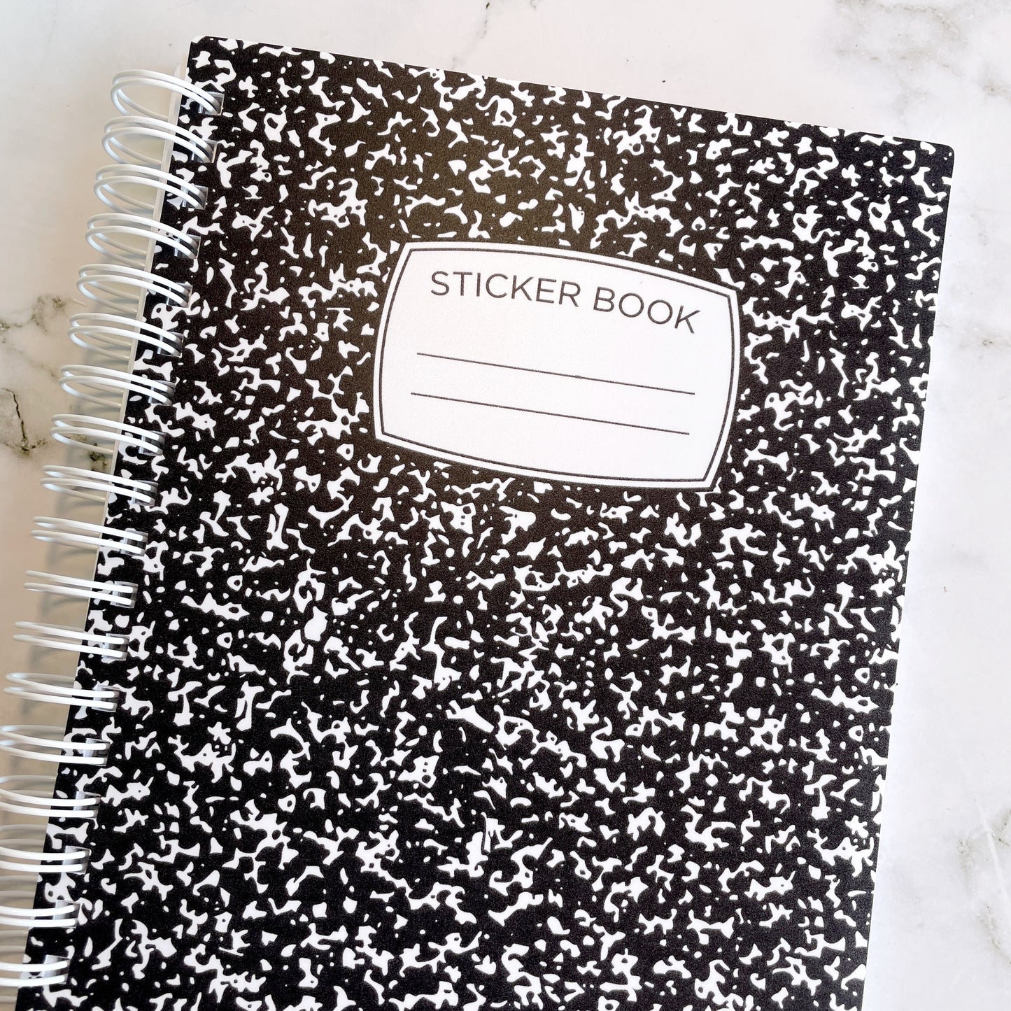 Reusable Sticker Composition Book