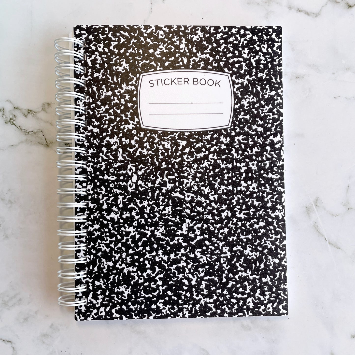 Reusable Sticker Composition Book