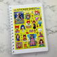 Naoshi- Cat Town Sticker sheet B566