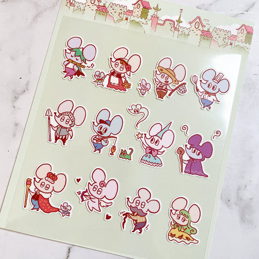 Nighty Night Mice sticker B602