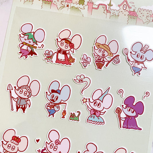 Nighty Night Mice sticker B602