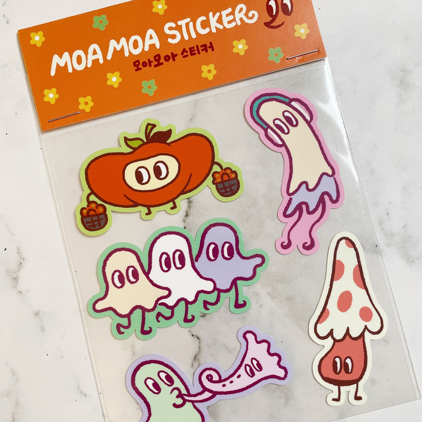 Nighty Night Ghost sticker B607