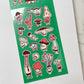 Nighty Night Funny Mushrooms sticker b601
